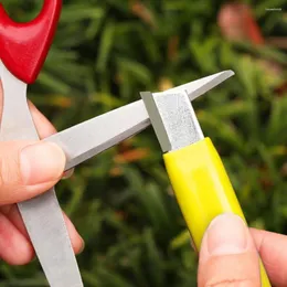 Weiteres Messerzubehör, Messerschärfer, hohe Härte, scharf, schnelles Schärfen, tragbar, für den Außenbereich, Garten, Handschere, Schere, Küche