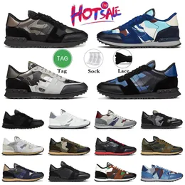 Mens Womens Ourdoor Tennis Shoes 카모 플랫폼 운동화 위장 고무 밑바닥 단독 녹색 트리플 흰색 회색 럭셔리 신발 화장실 스포츠 트레이너 DHGATE DHGATES