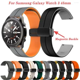 Zespół pasmo 22 mm silikonowe zamiennik opaski na rękę dla Samsung Galaxy 46 mm/3 45 mm Gear S3 Classic/Frontier Smartwatch Pasek Bransoletka