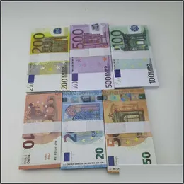 Andere festliche Partyzubehör Partyzubehör Filmgeld Banknote 5 10 20 50 Dollar Euro Realistische Spielzeugbar Requisiten Kopie Währung Faux- Dhr9MT7LJ