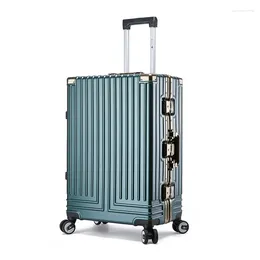 Koffer, speziell geformter Rahmen, verdickt, Anti-Drop, Damen-Universalrad, Zoll-Verriegelungsstange, Reisegepäck mit großer Kapazität, 20-Zoll-Koffer
