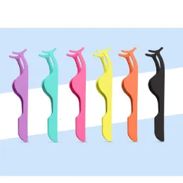 20 PCS رموش زائفة Tweezer Fake Eye Lash Applicator Tools Auxiliary Curler Mink Minkes Professional Tweezer Tools