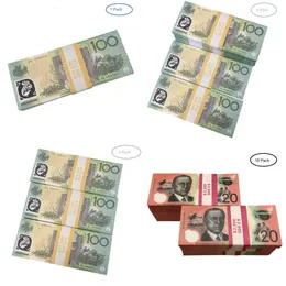 50% storlek Propspel Australisk dollar 5/10/20/50/100 AUD -sedlar | Papper kopia falska pengar film props9qmelfyzsnvc