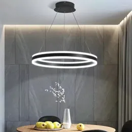 Lampadari lampadario a LED moderno su e giù luminescence for living sala da letto in camera da letto decorazioni per la casa