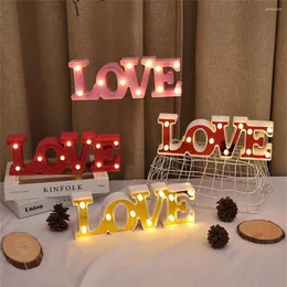 Love Neon Lights LED Sign Valentines Day Decor Wedding Room Bedroom Romantic Atmosphere Decorations Props Party Supplies209d