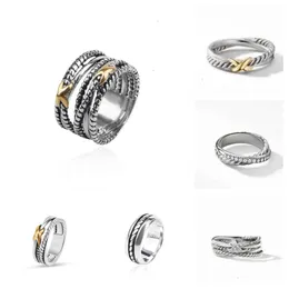 anéis para mulheres amor anel de noivado torcido mulheres trançado designer homens moda jóias para cruz clássico anel de cobre fio vintage noivado aniversário 0