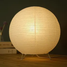 Lampy stołowe LED Paper Lampa Lampa Lampa Kreatywna Retro Prosta nocna światła Lampka Metalowa podstawa oświetlenia wewnętrzna Luminarias298l