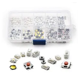 Smart Home Control 250Pcs 10-Types Tactile Push Button Switch Car Remote Keys Touch Microswitch