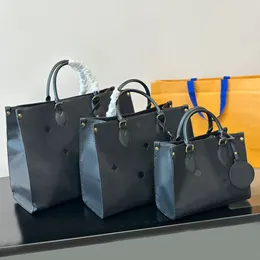 حقيبة حمل كبيرة سعة حقيبة يد منقوشة جلدية حقيقية للتسوق الكتف الأكياس الإبطين حقائب اليد مصممة حقائب اليد