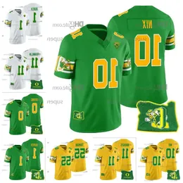 Bo 10 Nix Oregon Ducks Mighty Oregon Throwback College Football Jersey Troy Franklin Ty Thompson Austin Novosad Bucky Irving Trikweze BR 21