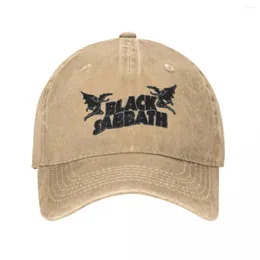 Bollmössor Starta jobbet Heavy Music Baseball Cap Black Musical Sabbath Group Cotton Hats Vintage Running Golf Ostructured Headwear