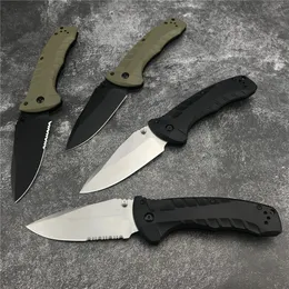 BM TURRET 980 EDC Folding Knife CPM-S30V Drop-Point Sharp Blade Synthetic Harts Handtag Manual Open Tactical Outdoor Pocket Survival Hunt BM 535 980SBK