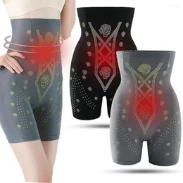 Frauen Shapers Body Sculpting Negative Sauerstoff Ionen Fettverbrennung Shorts Keine Spur Hohe Taille Faser Wiederherstellung Shaper Hip Lift elastizität