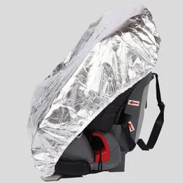 Capas de assento de carro 80x180cm Protetor de sol de bebê para crianças crianças filme de alumínio pára-sol uv capa de isolamento de poeira