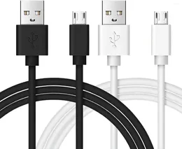 Pack 2m Black Andwhite Charging Cable Cord For Samsung Galaxy Tab A A8 E 8.0 S2 3 4 9.7 7.0 10.1SM-T280 350 580 113