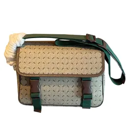 حقيبة الكتف Messenger Bag Bag Bag حقيبة يد مستوردة من جلد العجل من جلد الأكياس الفاخرة حقائب اليد Crossbody محفظة تجارة الجسم