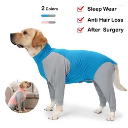 Dog Apparel Small Large Clothes Xxxl Puppy Anti Hair Loss Postoperative Surgery Recovery Pajamas 4 Legs Medium Big Pet Onesie Jumpsuit