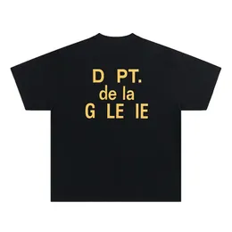 ギャラリー部門のシャツメンズTシャツ短袖Tシャツティーガレリデプトデットデザイナーコットンラウンドネック印刷レタープリント男性と女性と同じパラグラフ705