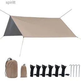 Cień HDIRXG 3x3M TET TEM CAMPING WODY ODPOWIEDNI SHELTREM SHELTER PRZETRYWNE Ultralight Outdoor Garden Garden Sunshade Beach Sun Shelter Tent YQ240131