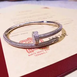 오리지널 1토 1 C-Arter Bracelet Edition Jewelry High Womens Hot Collection Full Sky Star Diamond Card Home Fade 1iu6d