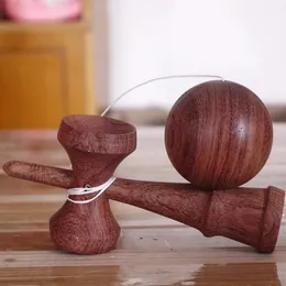 Palla giocattolo Kendama professionale di alta qualità in legno di ciliegio per bambini e adulti giocoleria giapponese 240126