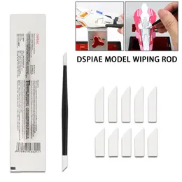 Conjuntos de ferramentas manuais profissionais DSPIAE PT-WP Water Wash Revival Double Head Wiping Rod Modelo Envelhecimento Infiltração Linha Lavagem Manchas Traceless