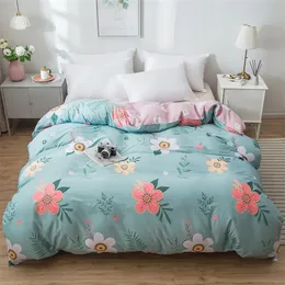 AB Version Dual-sided Duvet Cover Soft Comfortable Cotton Printing Comforter Cover Adult Children Home Textiles Quilt Cover LJ20112266