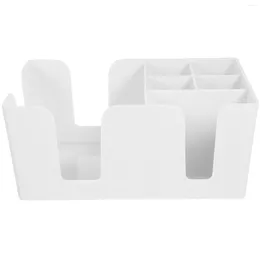 Kök förvaring tepåse box bordsskiva cup arrangör dekorativ sockerhållare abs bänkskiva kontorslådor plast