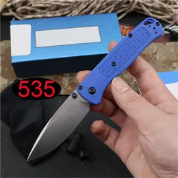 535/535-1 Bugout Folding Knife S30V Blad Polymer Handle Handtaget utomhusöverlevnadsläger Verktyg