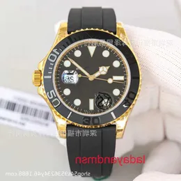 Roles's Designer watches for women and men Lao Men's Strength Gold Yacht N Factory C Nightlight Waterproof Silicone Full With Original Box N2IS R4SX