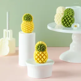 Pişirme Aletleri Plastik Mooncake Kalıp Kurabiye Kesici Ananas Lotus damgası El Pres Pres Chocolate Moon Cake Kalıp DIY Bakeware-Haftadan Orta Sonbahar