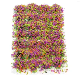 Decorative Flowers Flower Cluster Vegetation Fairy Garden Decor Simulation Indoor Plants Artificial Micro Model Plastic Resin Models