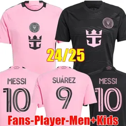 23/24 Mess Miami SUAREZ Soccer Jerseys Inters Kids Kit 2023 2024 Third Home Away Football Shirt Women Special Player Version MARTINEZ BECKHAM SERGIO TAYLOR