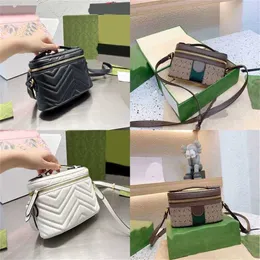 بيع حقائب اليد الفاخرة G-Print Women Designer Bag Square Crossbody Cosmetic Bag Mini Makeup Lipstick Pack Counter Counter Counters 220829