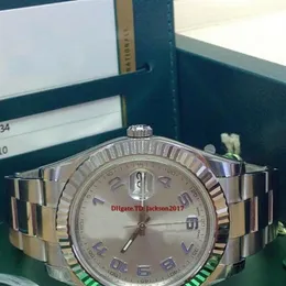 Original Box Certificate 69 Herrklockor 116334 41mm Rhodium Dial Asia 2813 Movement Automatic308e