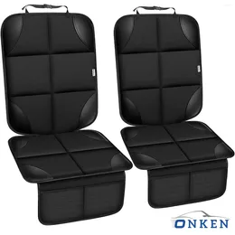 Capas de assento de carro protetor para criança impermeável 600d protetores de assento de carro de impressões de reforço infantil antiderrapante