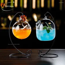 Wine Glasses Creative Cocktail Glass Personality Western Restaurant Hanging Bottle Cold Drink Cup