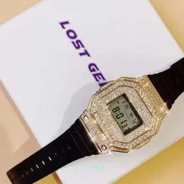 Lost General 2019 GD stesso orologio elettronico al quarzo con coppia di diamanti super flash hip hop con la massima garanzia di qualità319p