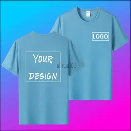 Homens camisetas Verão Manga Curta Esportes T-shirt Design Fitness Respirável Secagem Rápida Top Personalizado Impressão Bordado Padrão Homens e Mulheres