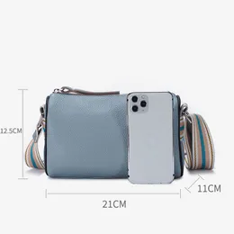 DHgate.com:Annmouler Genuine Leather Crossbody Bag for Women