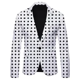 Polka dot suit jacket mens 2025