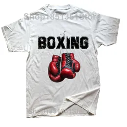 T Shirt Grafico Di Funny Love Boxing Streetwear Di Cotone A