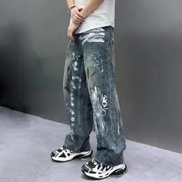 パンツ eternal love PAINTED BAGGY DENIM PAINTED BAGGY DENIM* ' Every piece produced will have minor