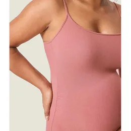 Monica + Andy - Ribbed Spaghetti Strap Dress