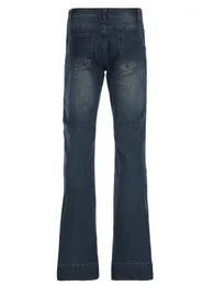 Y2k Fashion Low Rise Flared Jeans: Slim-Fit Vintage Denim Pants