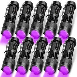 Torcia UV 51 LED 395nM Luce Viola Blacklight - Portatile E Impermeabile IP55 - Nuova
