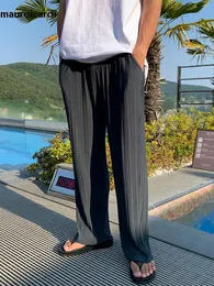 Lightweight Black Wide Leg Trousers: Summer Streetwear Style