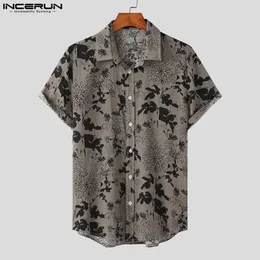 Men's See-Through Flower Shirt – Breathable Mesh Short Sleeve Button-Down For Summer - View #4