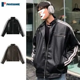 邦楽 093 H2SO4 Imitation Leather Jacket Flesh & Hide F&H Men's Beat It Genuine Leather Jacket XS