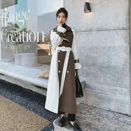 最終値下げ【Ameri Vintage】 LONG COAT WREESH Mens Steampunk Long Trench Coat Gothic Vintage